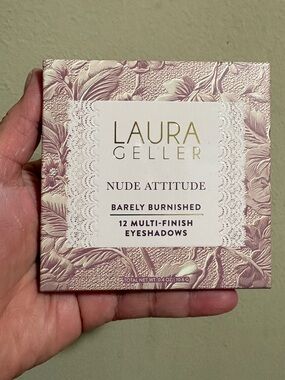 Laura Geller Nude Attitude Barely Burnished 12Color Eyeshadow Palette Brand New